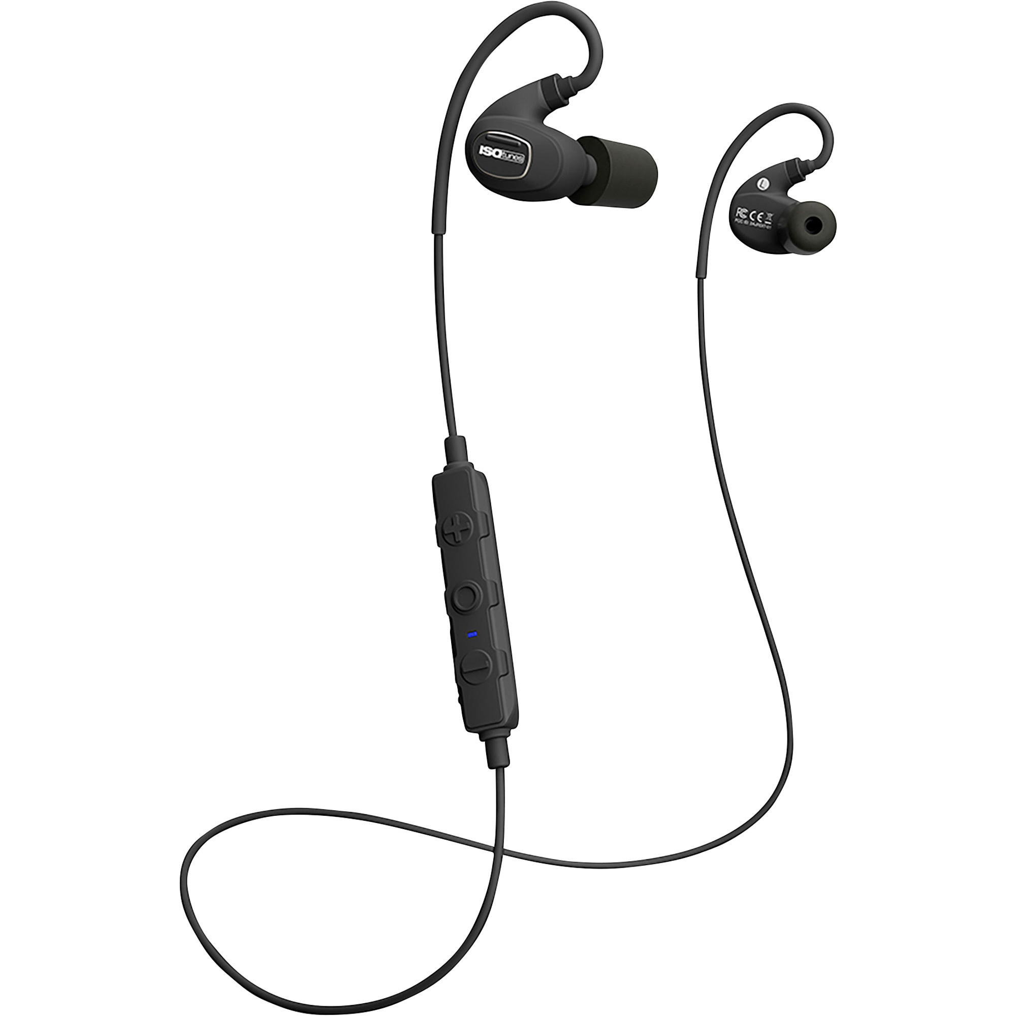 ISOtunes Pro 2.0 Bluetooth Earbuds, 27 dB, Black, Model# IT-23